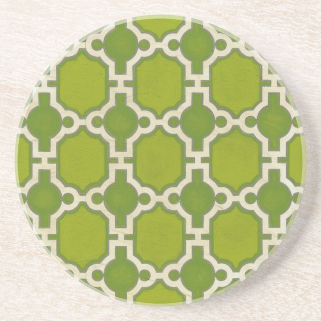 Market Motifs IV Drink Coaster (Front)