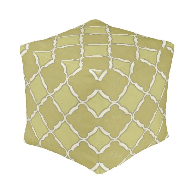 Market Motifs IX Pouf (Angled Front)