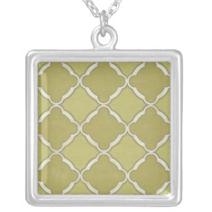 Market Motifs IX Silver Plated Necklace