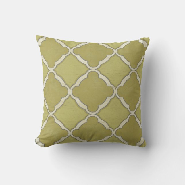 Market Motifs IX Throw Pillow (Front)