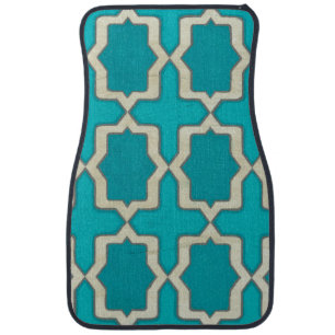Market Motifs V Car Floor Mat