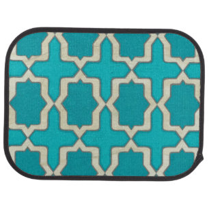 Market Motifs V Car Floor Mat
