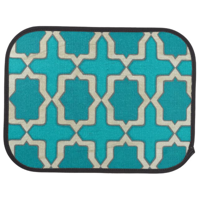 Market Motifs V Car Floor Mat (Rear)