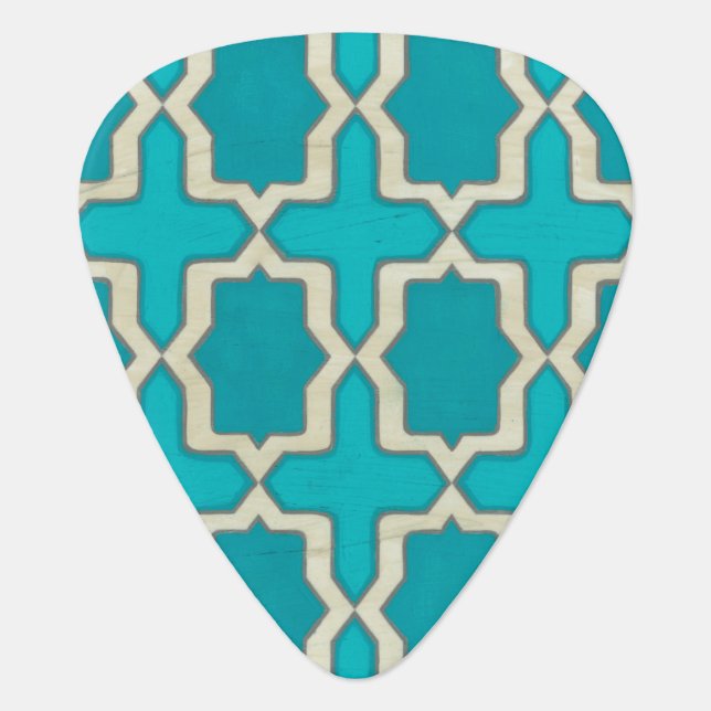 Market Motifs V Guitar Pick (Front)