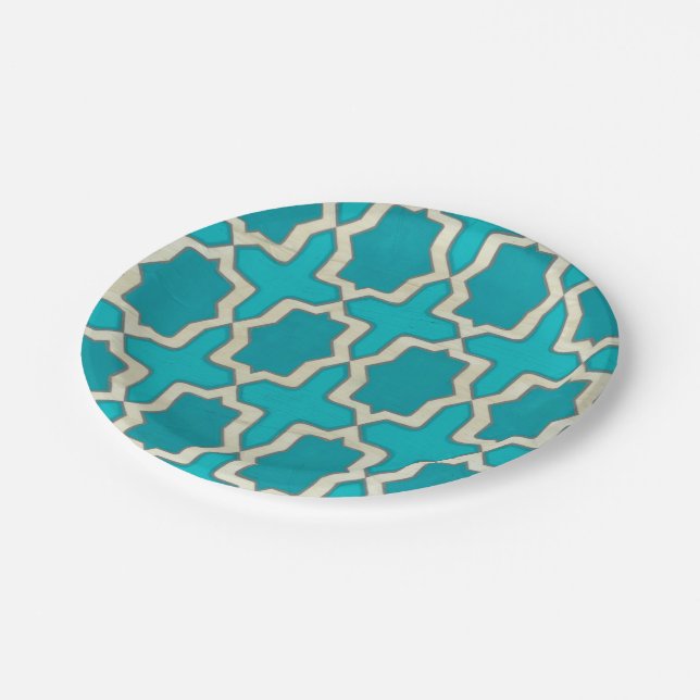 Market Motifs V Paper Plates (Angled)