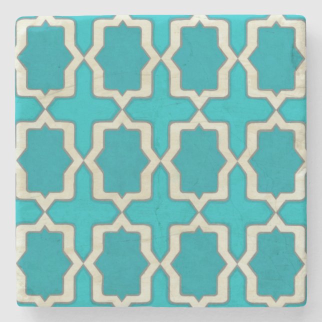 Market Motifs V Stone Coaster (Front)