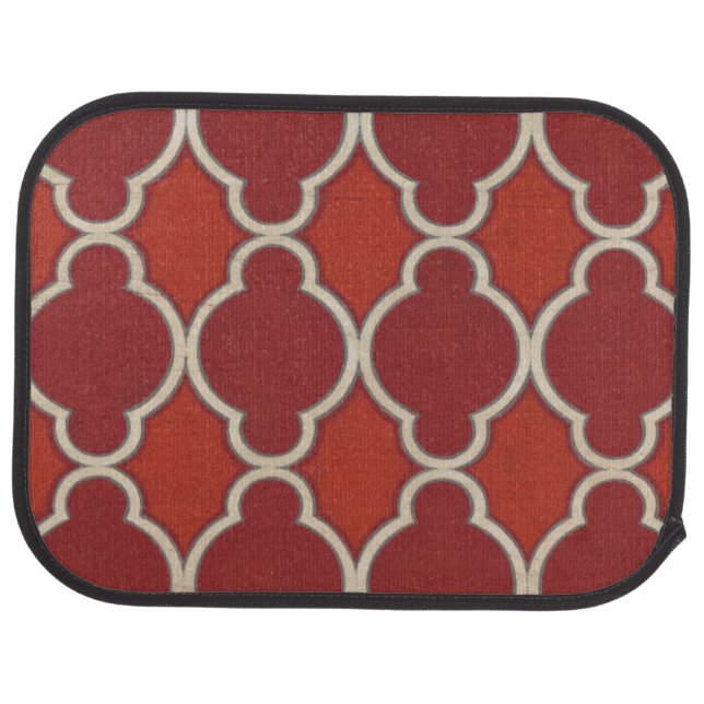 Market Motifs VII Car Floor Mat (Rear)