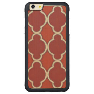 Market Motifs VII Carved Maple iPhone 6 Plus Bumper Case