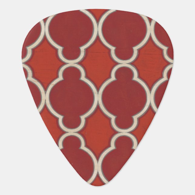 Market Motifs VII Guitar Pick (Front)