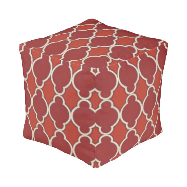 Market Motifs VII Pouf (Angled Front)