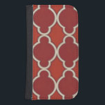 Market Motifs VII Wallet Phone Case For Samsung Galaxy S4<br><div class="desc">Patterns</div>