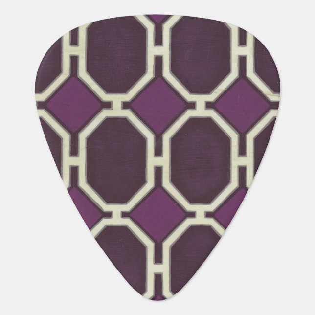 Market Motifs VIII Guitar Pick (Front)