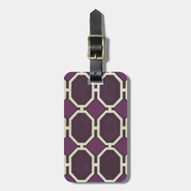Market Motifs VIII Luggage Tag (Front Vertical)