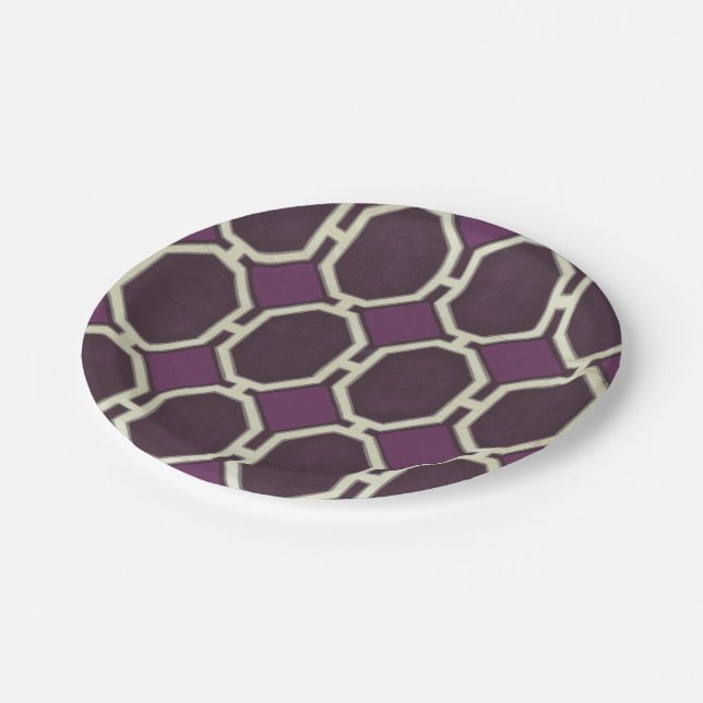 Market Motifs VIII Paper Plates (Angled)