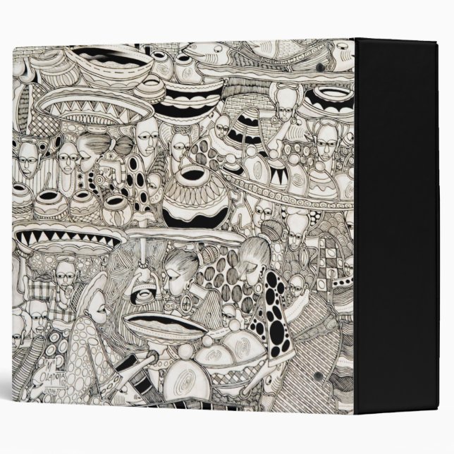 Market place binder (Back/Spine)