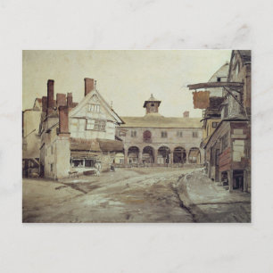 Market Place, Hereford, 1803 Postcard