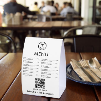 Market Pop Up Shop Restaurant Food Menu Price List Paper Table Tent