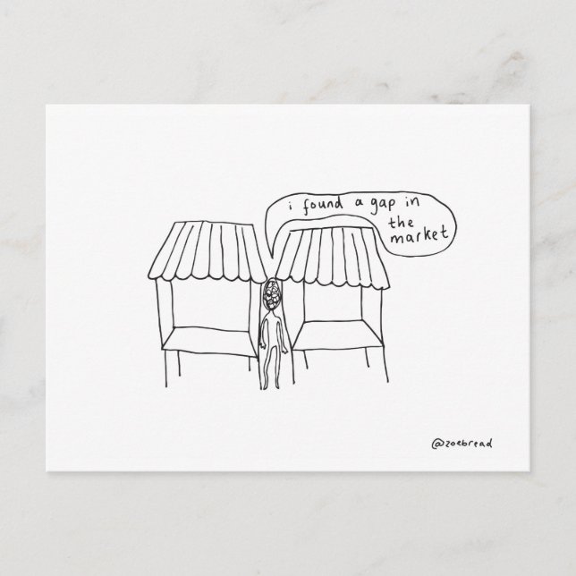 market postcard (Front)