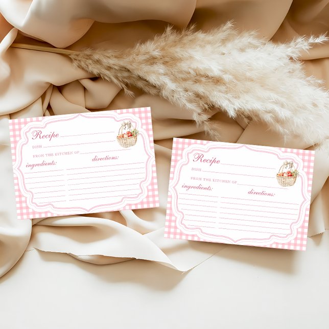 Market Recipe for the Bride Recipe Card (Creator Uploaded)