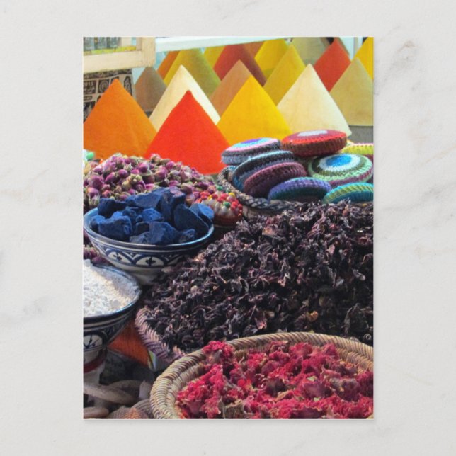 market spices postcard (Front)