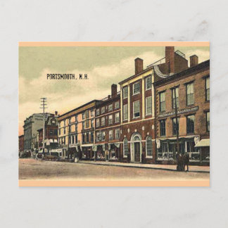 Market Square, Portsmouth, NH, c1905 Postcard