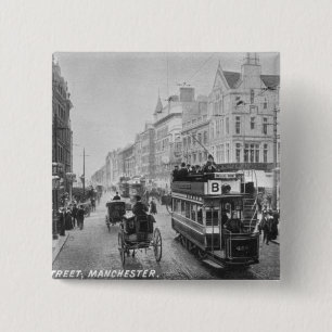 Market Street, Manchester, c.1910 Button
