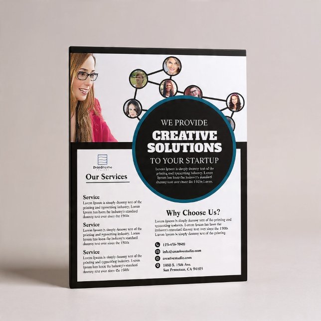 Marketing Agency Business Flyer (Creator Uploaded)