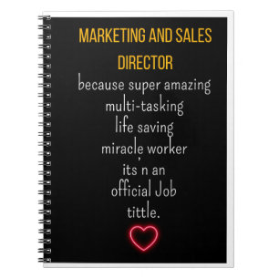 Marketing and Sales Director Notebook