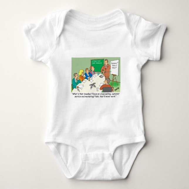 MARKETING / BANKING / BOARD MEETING finance gifts Baby Bodysuit (Front)