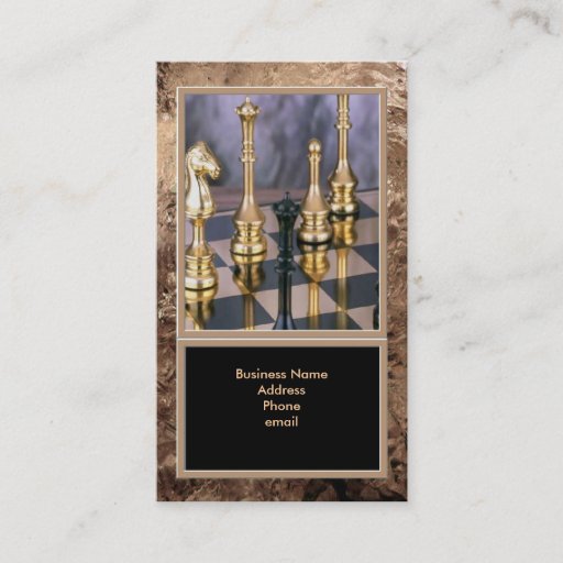 Customizable Marketing Business Card