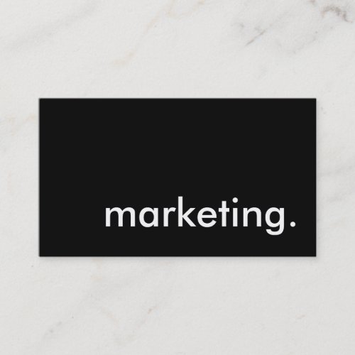 marketing. business card template