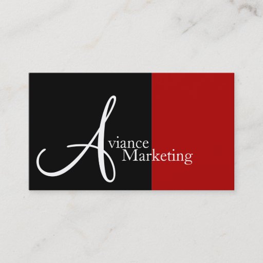 Customizable Marketing Business Cards
