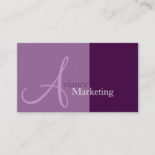 Customizable Marketing Business Cards