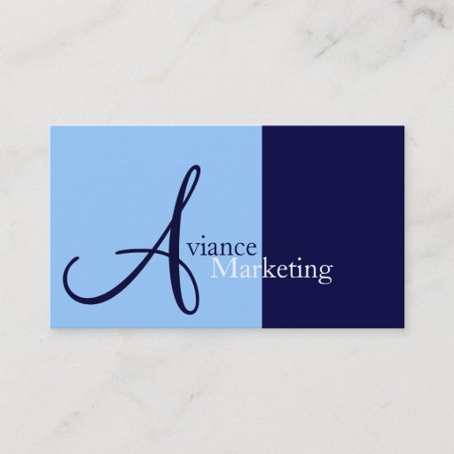 Customizable Marketing Business Cards