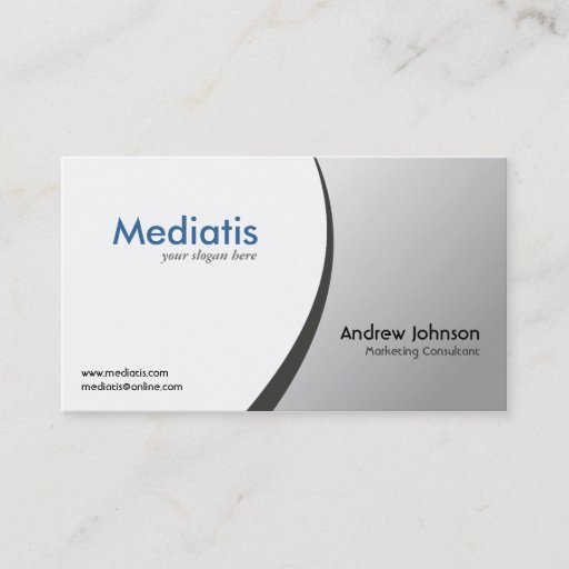 Customizable Marketing Consultant - Business Cards