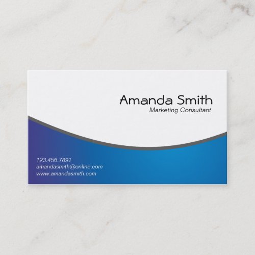 Marketing Consultant - Business Cards