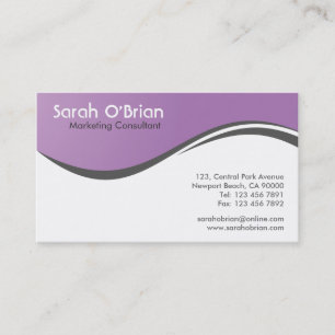 Marketing Consultant - Business Cards