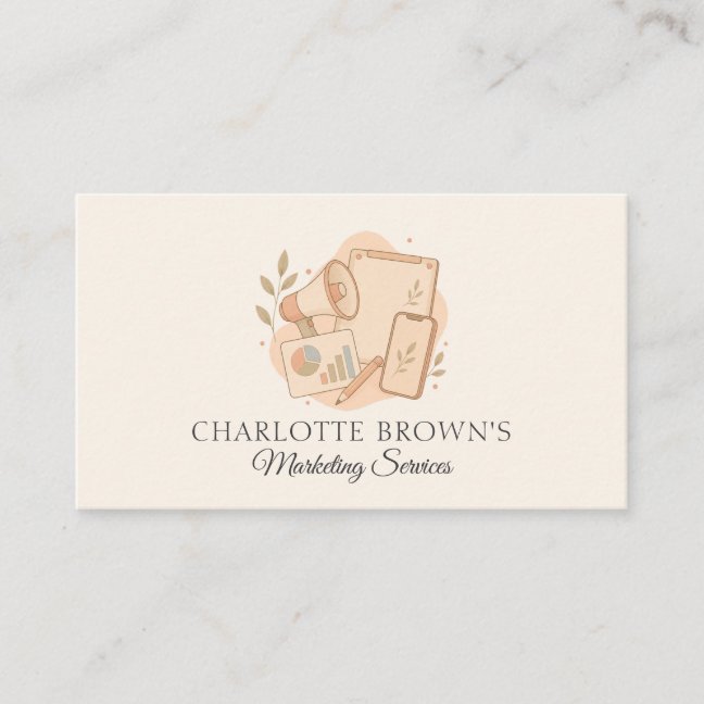 Marketing Digital Advertising Business Promotion Card