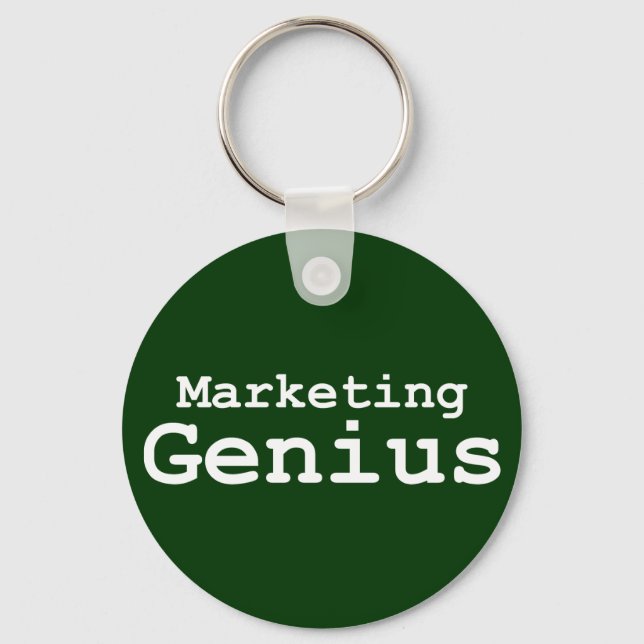 Marketing Genius Gifts Keychain (Front)