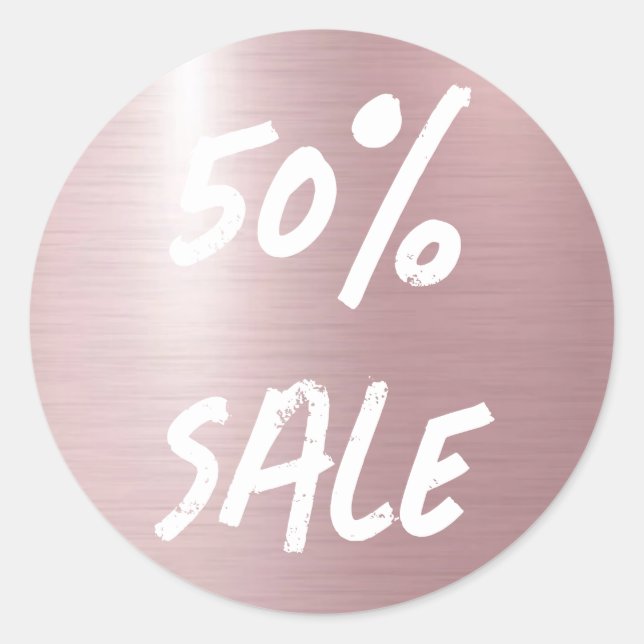 Marketing Sale Product Branding Labels (Front)