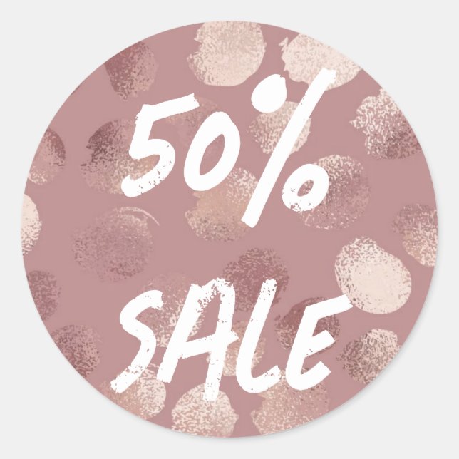 Marketing Sale Product Branding Labels (Front)