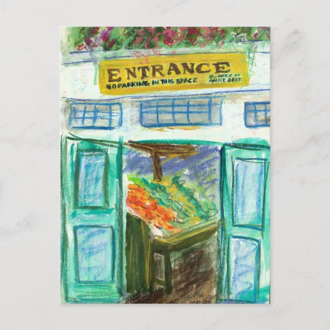 Marketplace Entrance Postcard (Pike Place Market) (Front)
