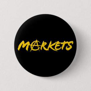 Markets Pinback Button