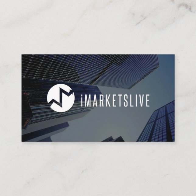 MarketsLive Business Card1 Card (Front)