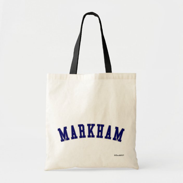 Markham Canvas Bag