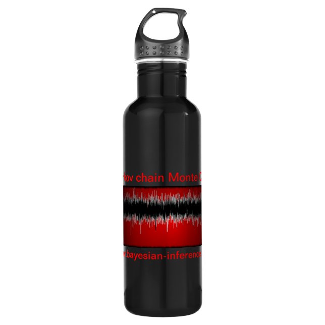 Markov chain Monte Carlo Water Bottle (Front)