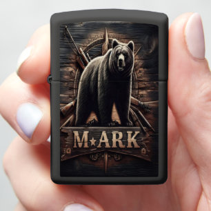 Mark's Grizzly Bear Guardian Zippo Lighter