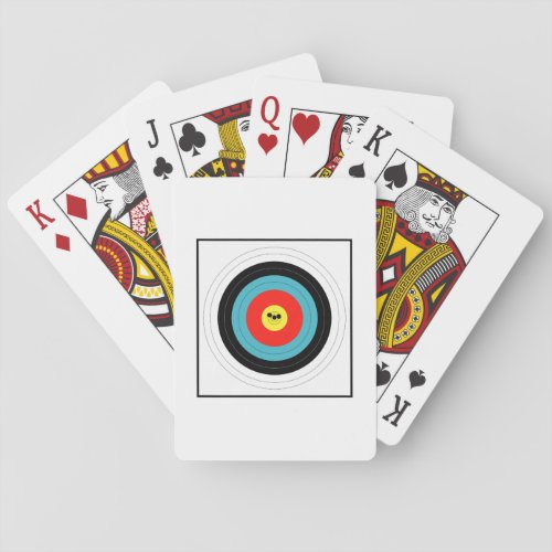Marksman Target Grouping Playing Cards