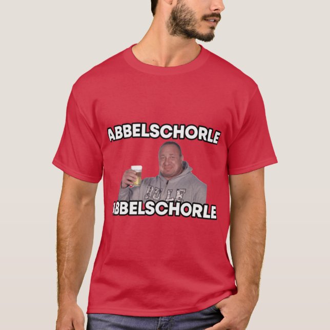 Markus Rhl Meme Apfelschorle retro T-Shirt (Front)