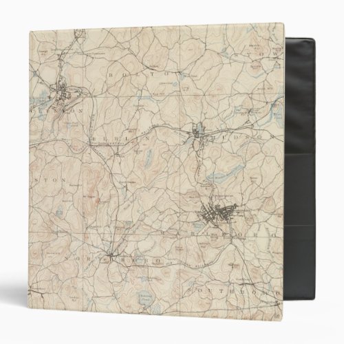 Marlboro Massachusetts 3 Ring Binder